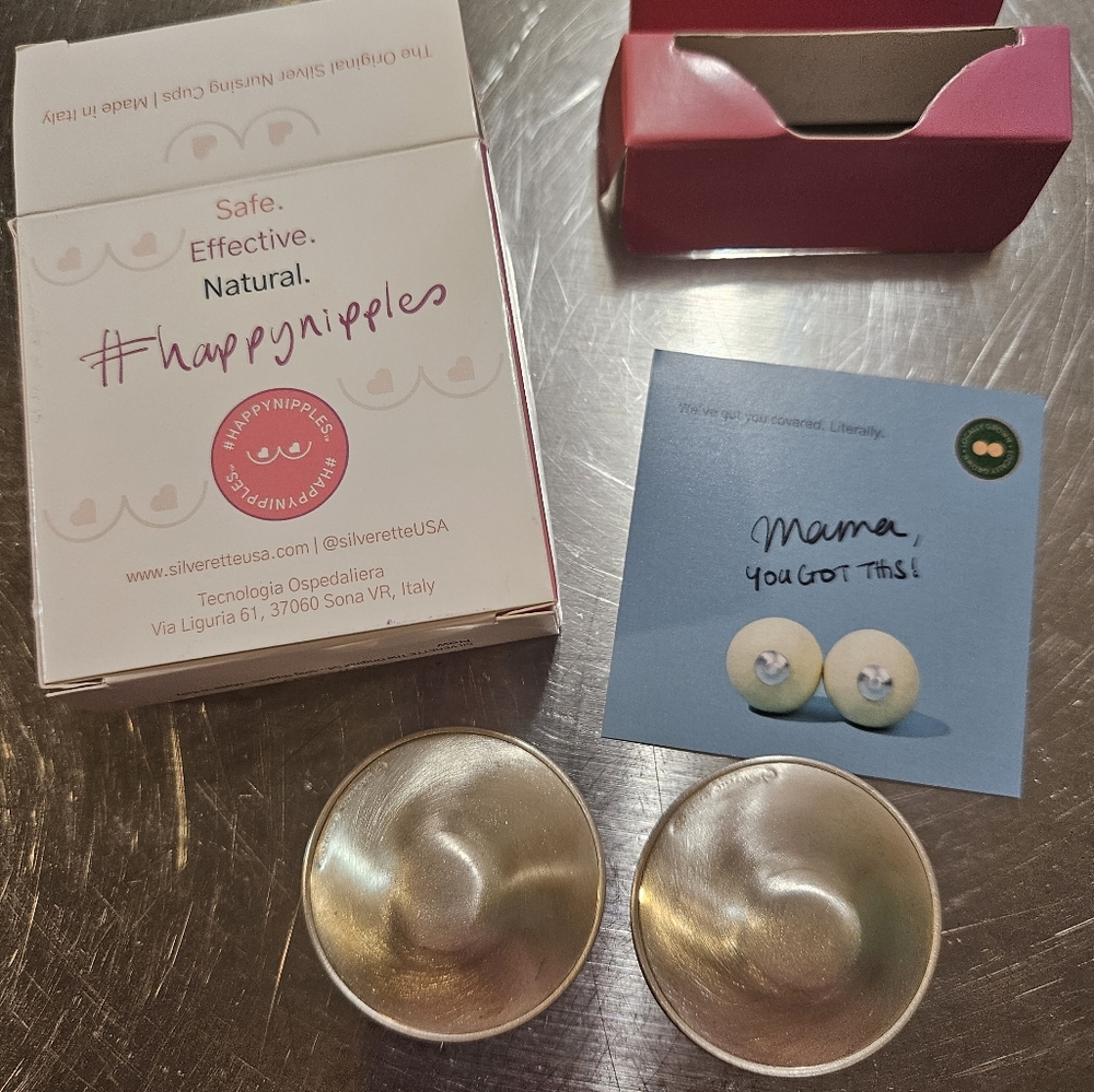 Silverette Nursing cups